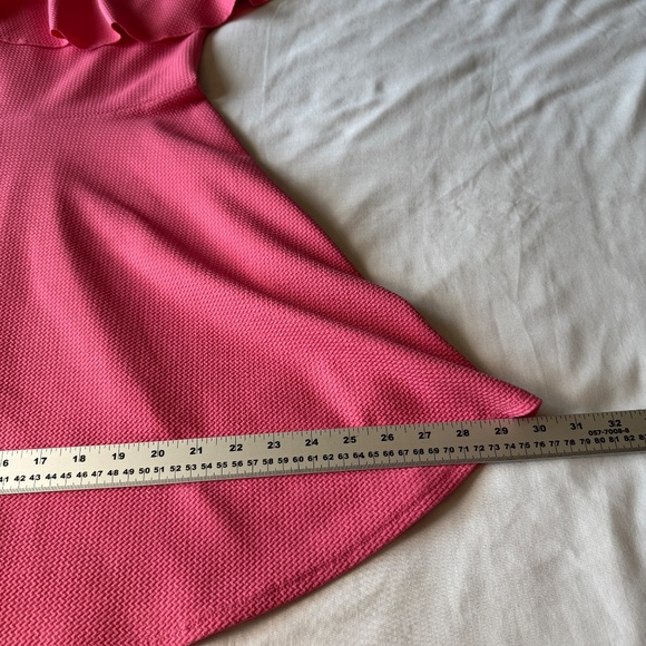 Emerald Sundae Girls Textured Sleeveless Dress Pink 10 Wedding Guest Sunday - Picture 11 of 12